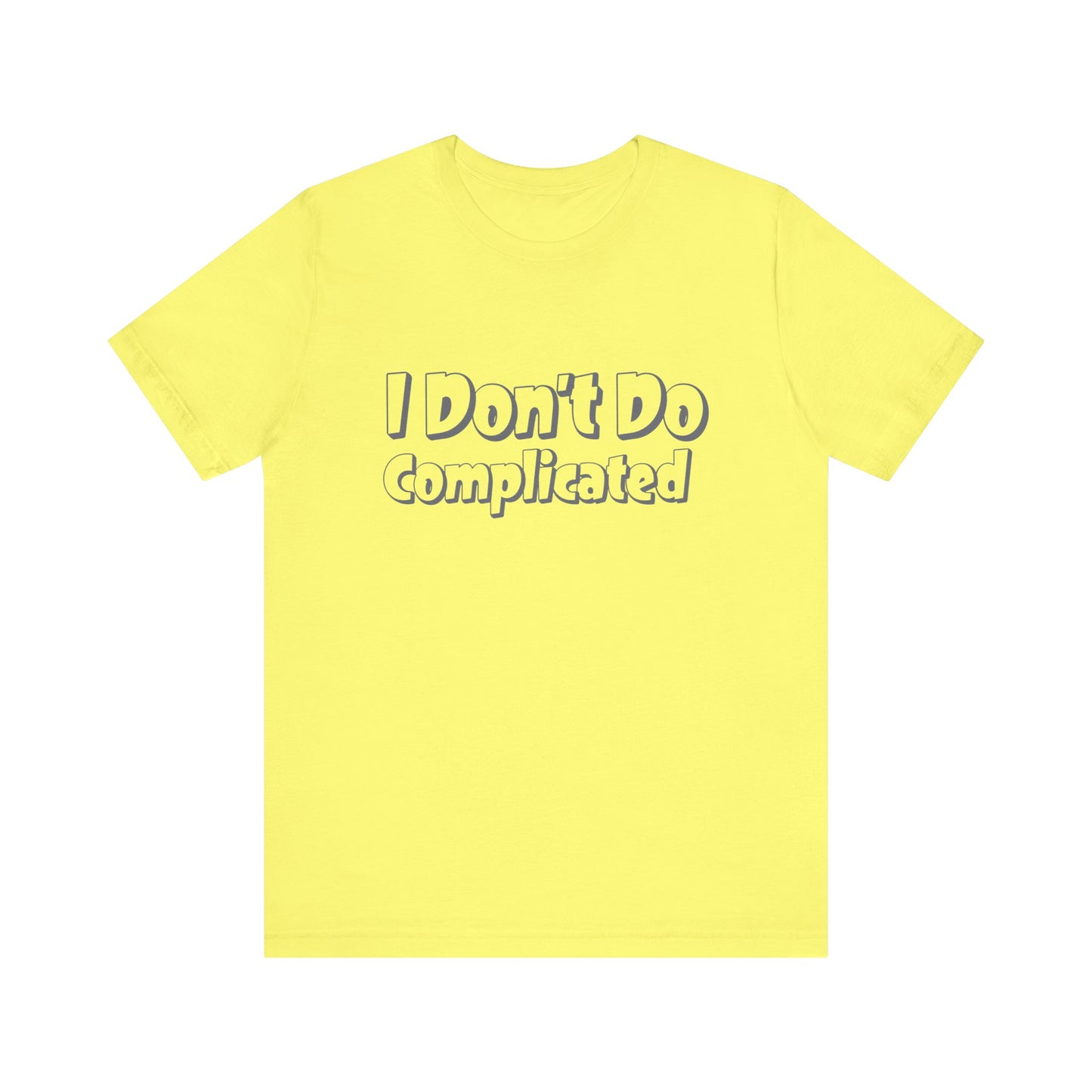 Unisex Jersey Short Sleeve Tee