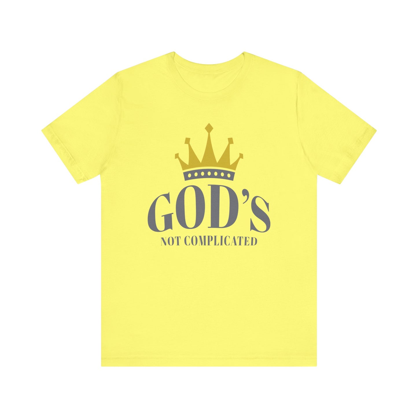 Unisex Jersey Short Sleeve Tee