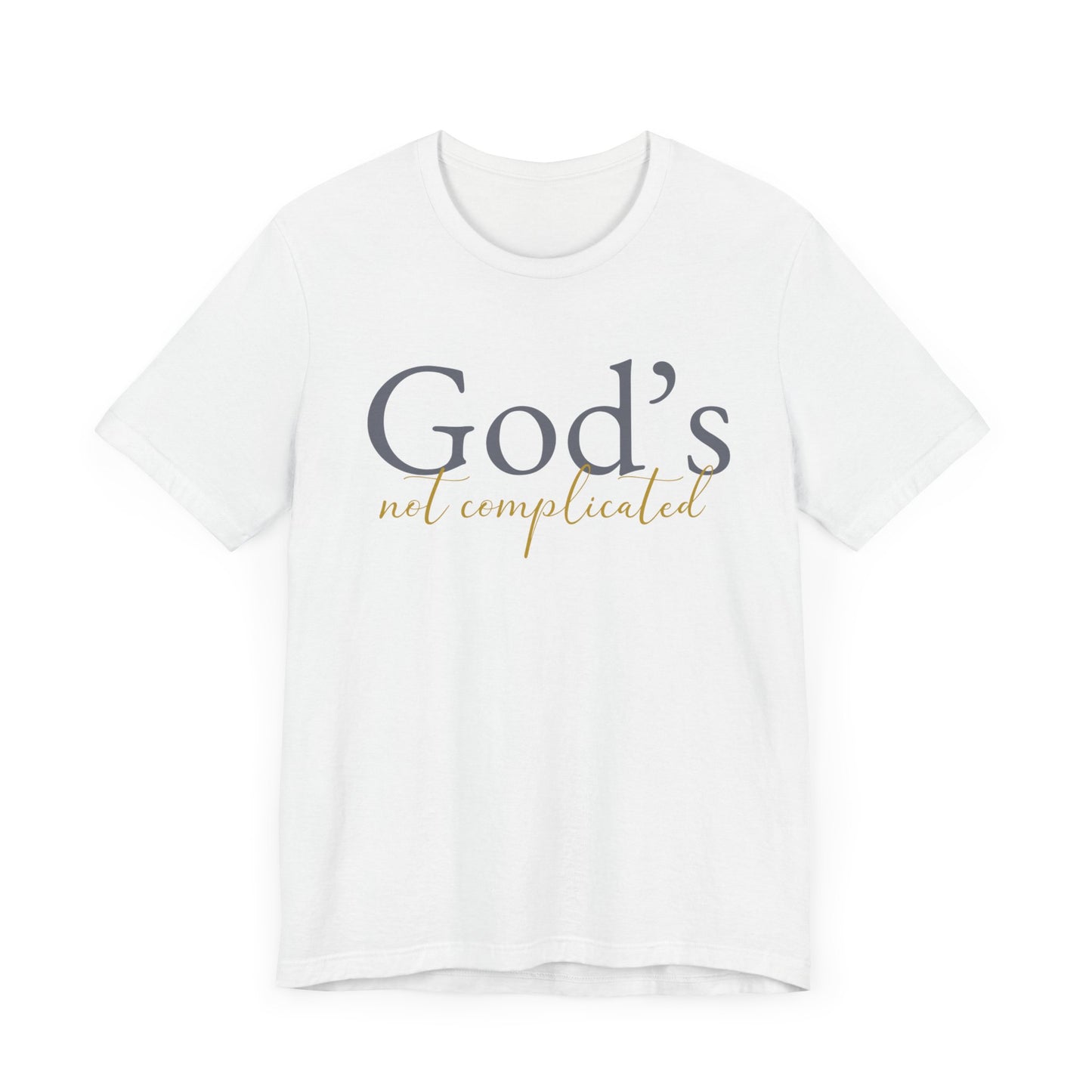Unisex Jersey Short Sleeve Tee