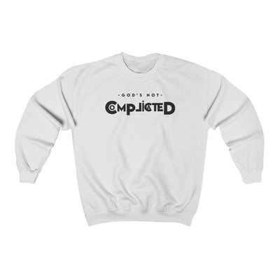 God's Not Complicated Unisex Heavy Blend™ Crewneck Sweatshirt