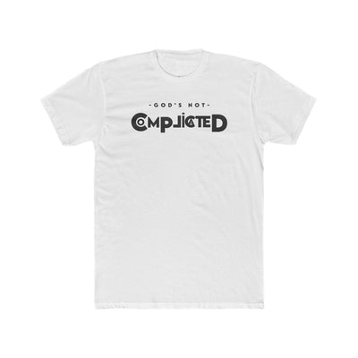 God's Not Complicated Men's Cotton Crew Tee