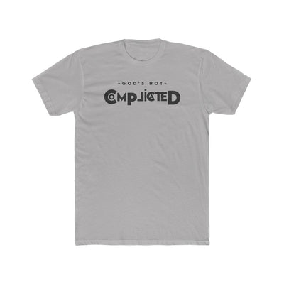 God's Not Complicated Men's Cotton Crew Tee